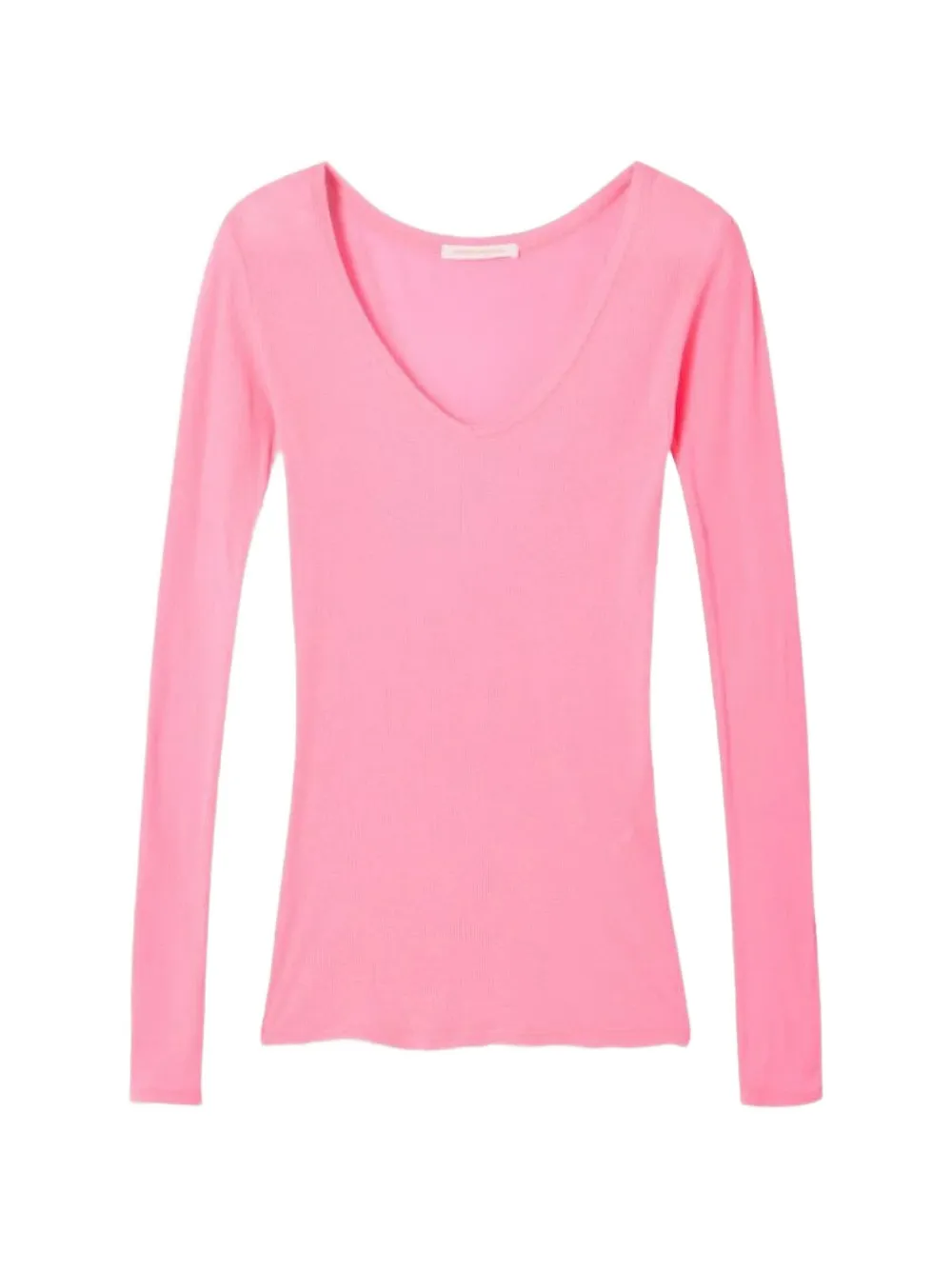 American Vintage Massachusetts long-sleeve T-shirt - Rosa