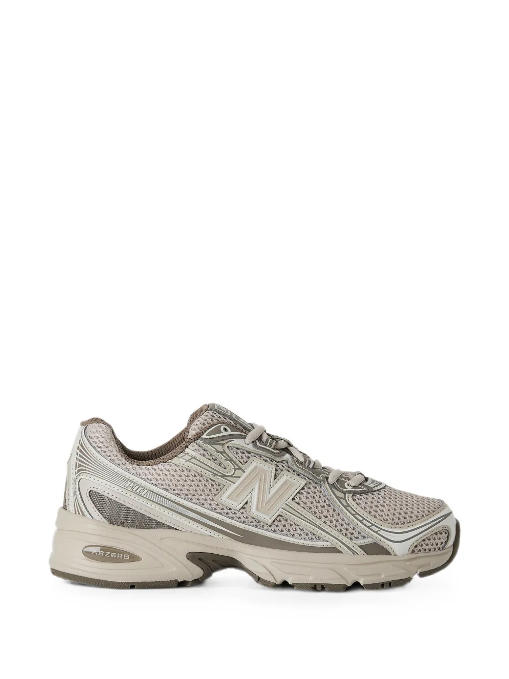 New Balance 740 mesh-panel sneakers - Nude