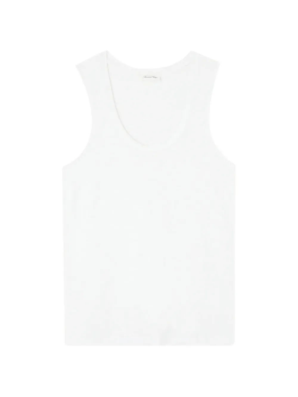 American Vintage Jacksonville scoop-neck tank top - Weiß