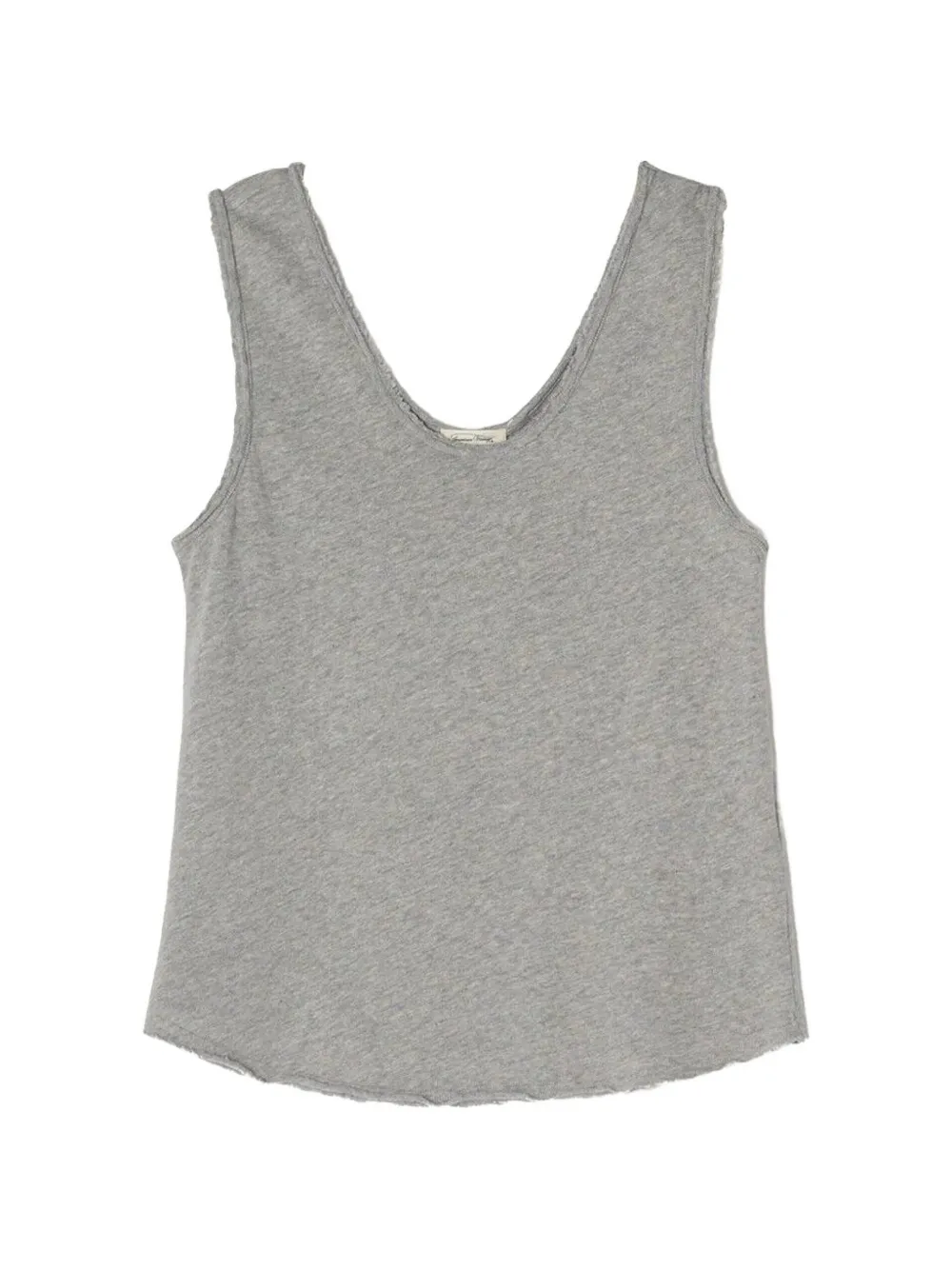 American Vintage Sonoma raw-edge top - Grau