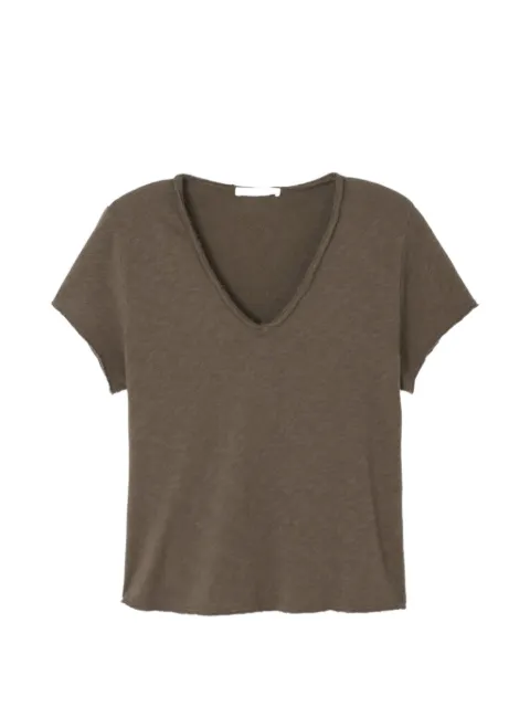 American Vintage camiseta Sonoma con borde sin rematar