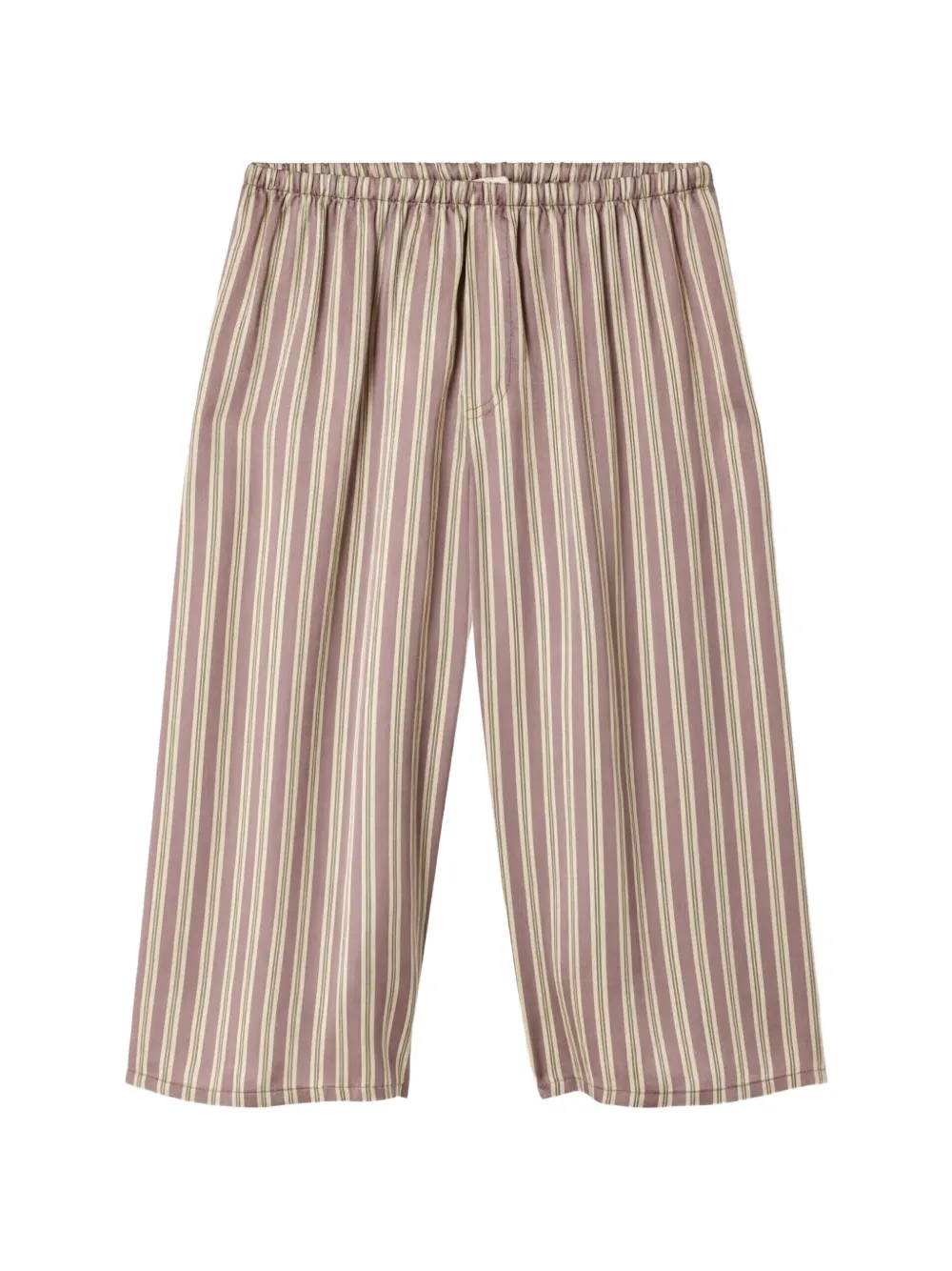 American Vintage Shorts Bovalow a righe - Viola