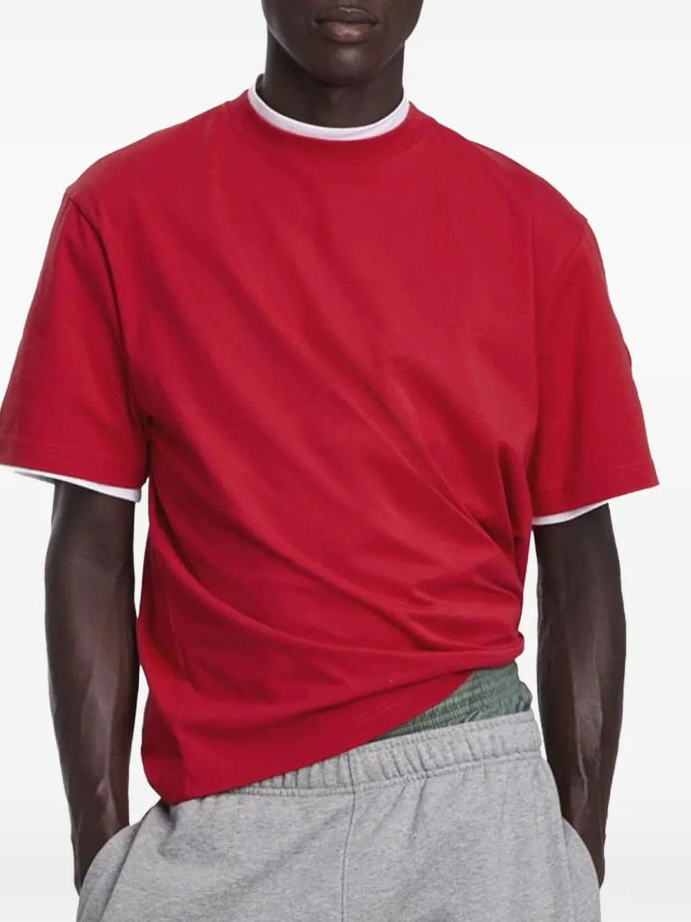 Canada Goose Novo T-shirt met logopatch Rood