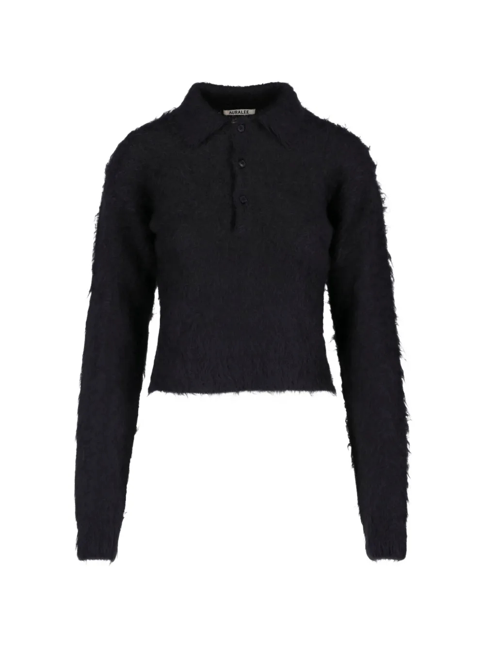 Auralee brushed-knit sweater - Nero