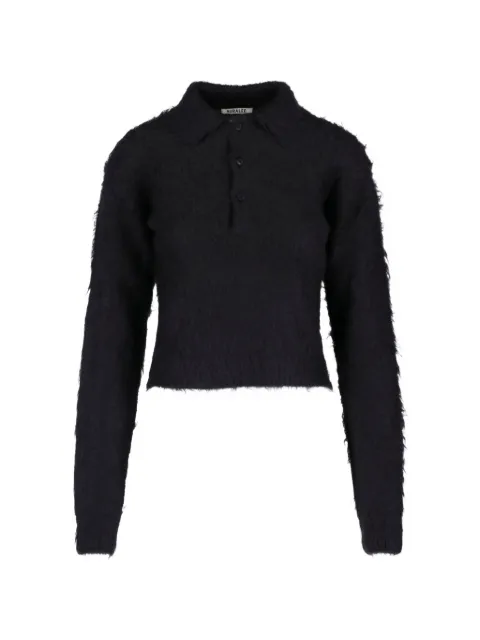 Auralee brushed-knit sweater