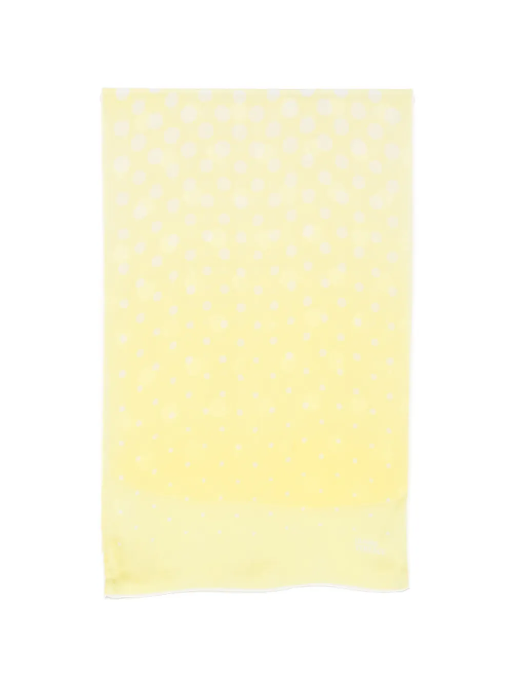 Versace Pre-Owned 1990s polka-dot scarf - Gelb