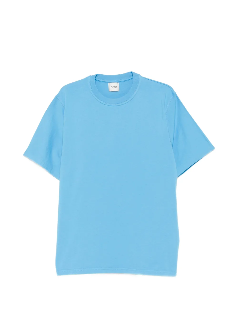 Arte Antwerp print-detail short-sleeve T-shirt - Blau