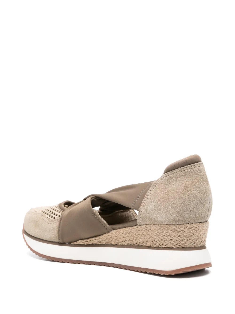 gioseppo Darlington geperforeerde suède pumps Beige
