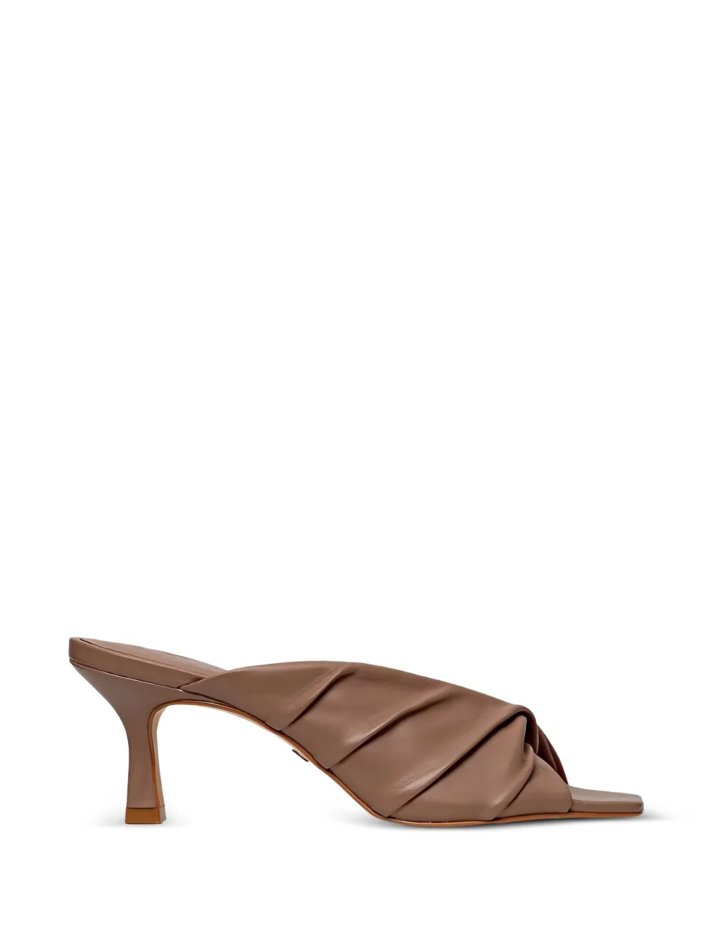 CARRANO Sandalen met ruches Bruin
