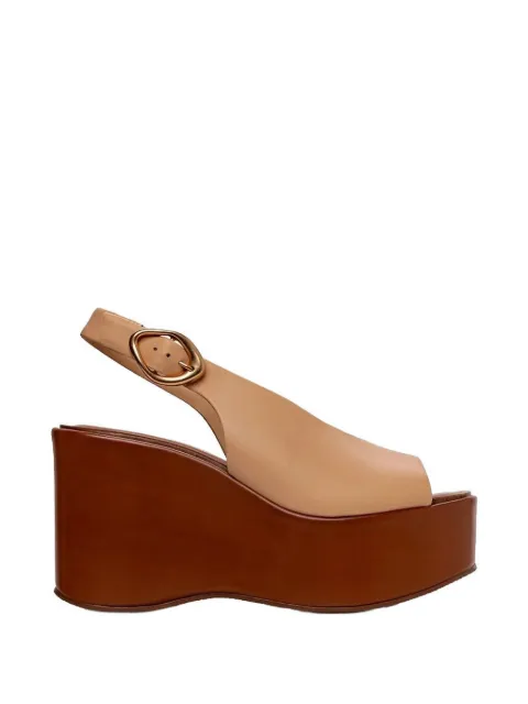 CARRANO Anabela buckle-fastening wedge sandals