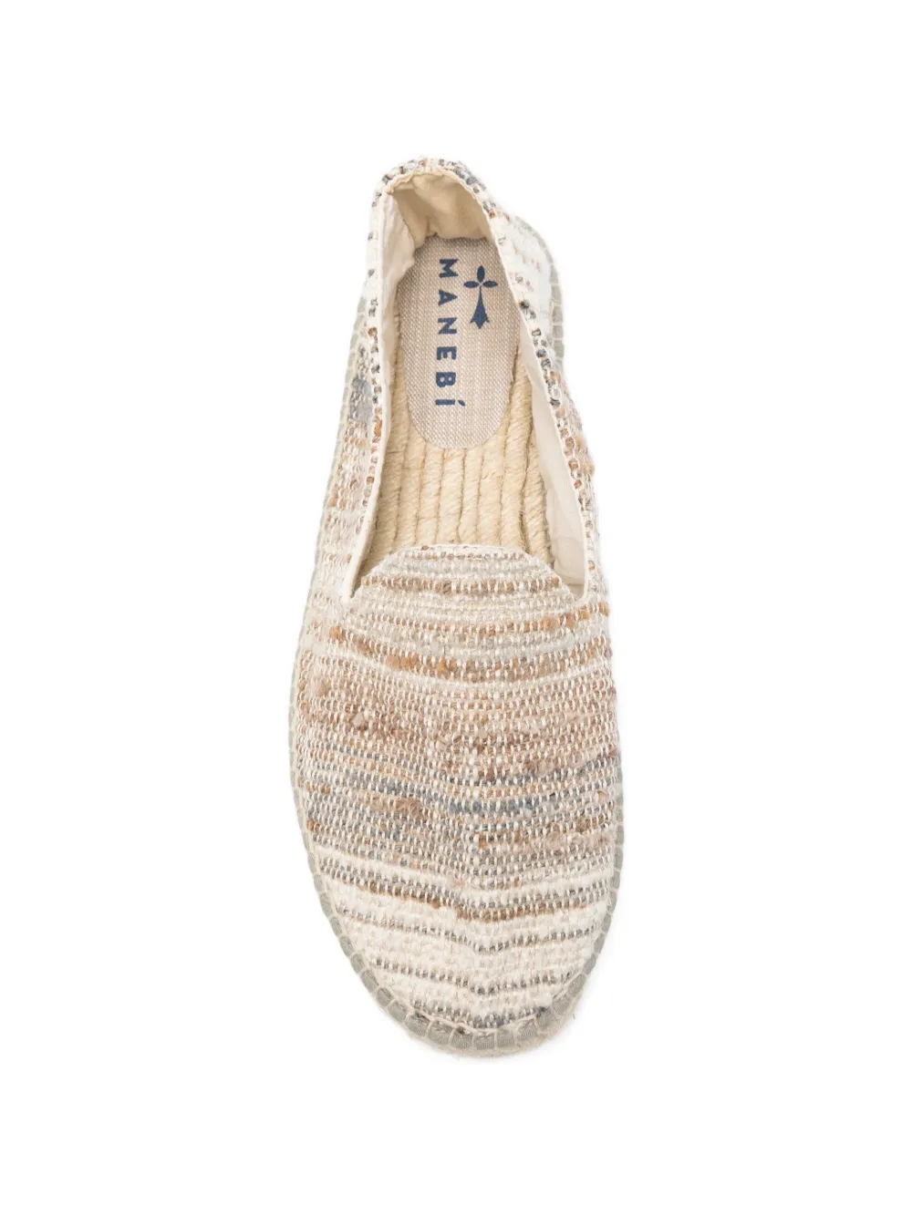 Manebi woven slip-on espadrilles Beige