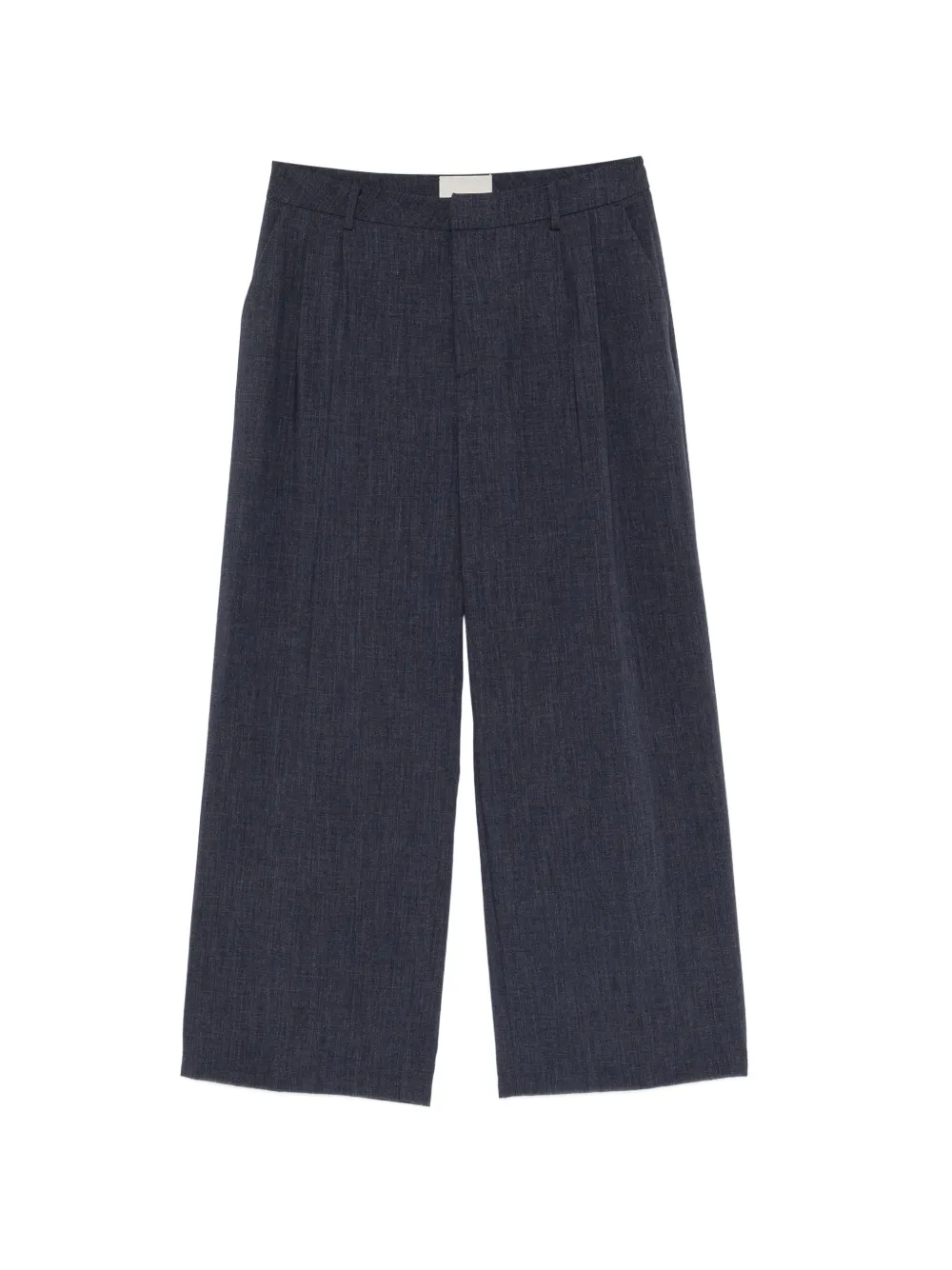 THESTROY pleated wide-leg trousers - Blu