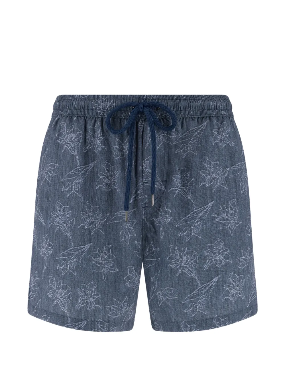 Boggi Milano floral-print swim shorts - Blu