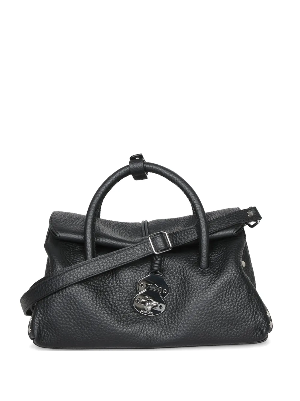 Zanellato small Dotta® Centaur leather tote bag - Nero