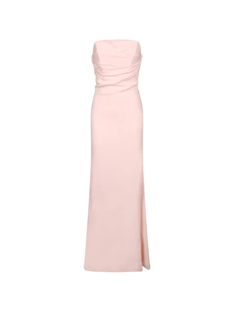 Amen draped bustier maxi dress