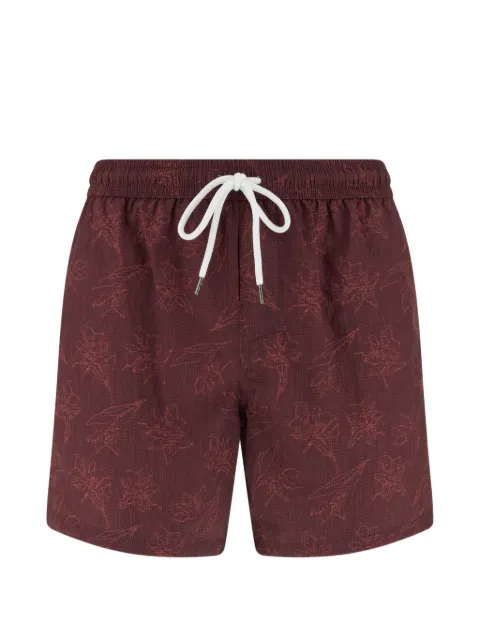 Boggi Milano floral-print swim shorts