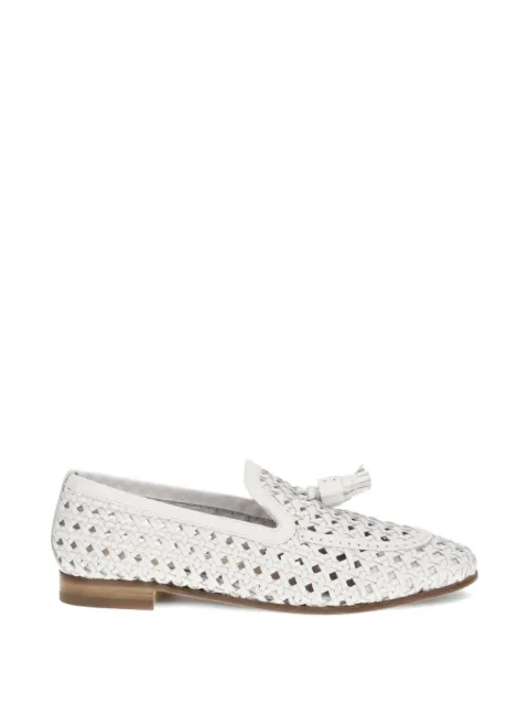 Fratelli Rossetti woven tassel loafers