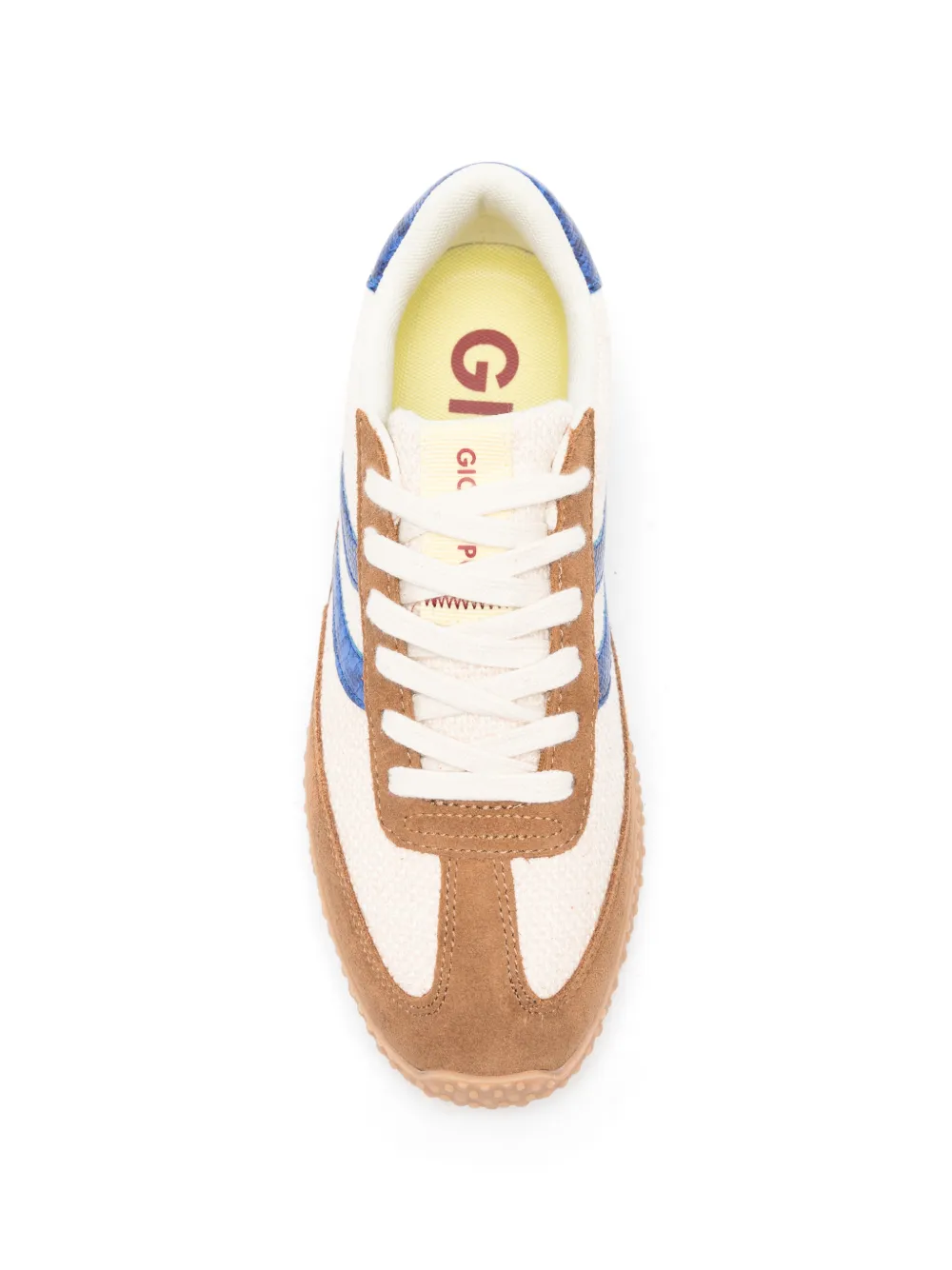 gioseppo tBlomkes suede-panelled snakeskin-effect sneakers Beige