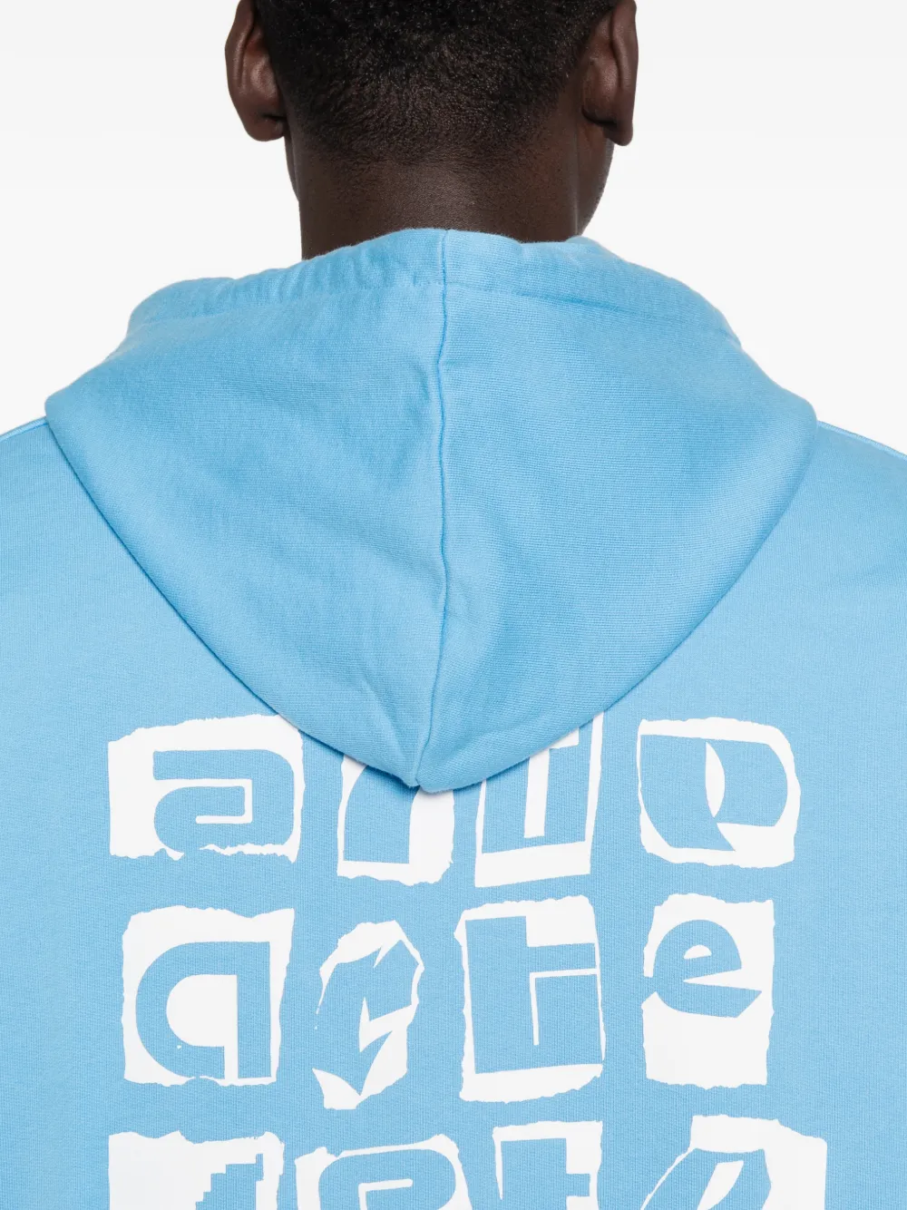 Arte Antwerp Hoodie met logoprint Blauw