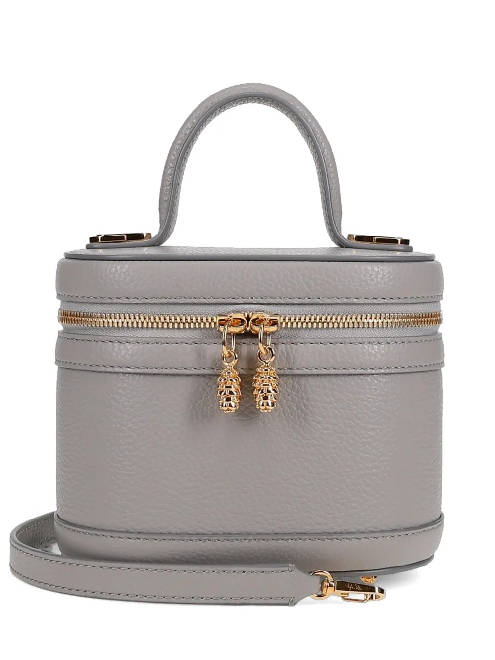 Tyler Ellis small Victoria leather tote bag - Grigio