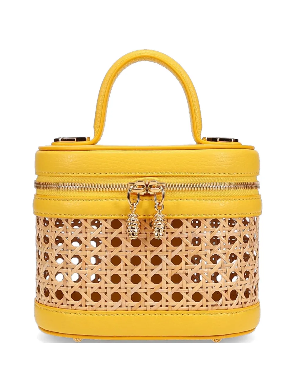 Tyler Ellis small Victoria leather tote bag - Giallo