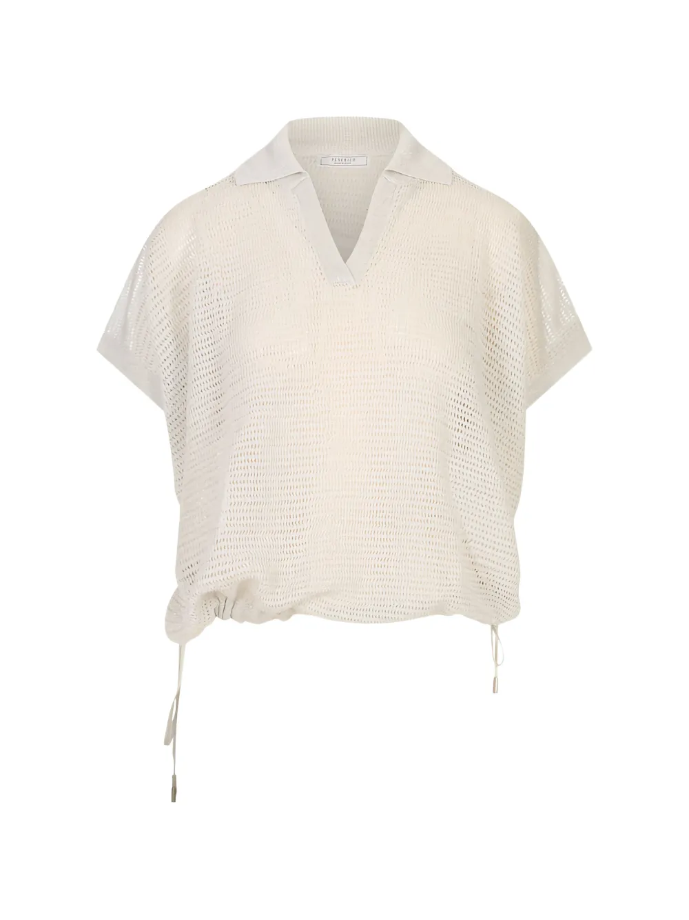 Peserico polo-collar sweater - Toni neutri