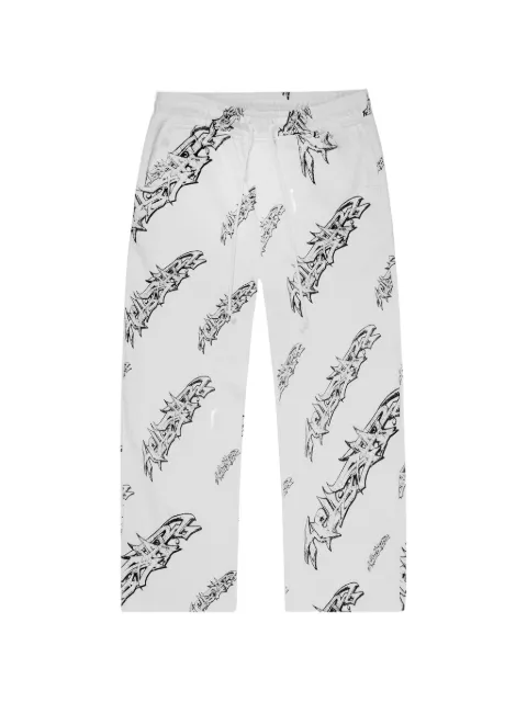 HELLSTAR graffiti-print track pants