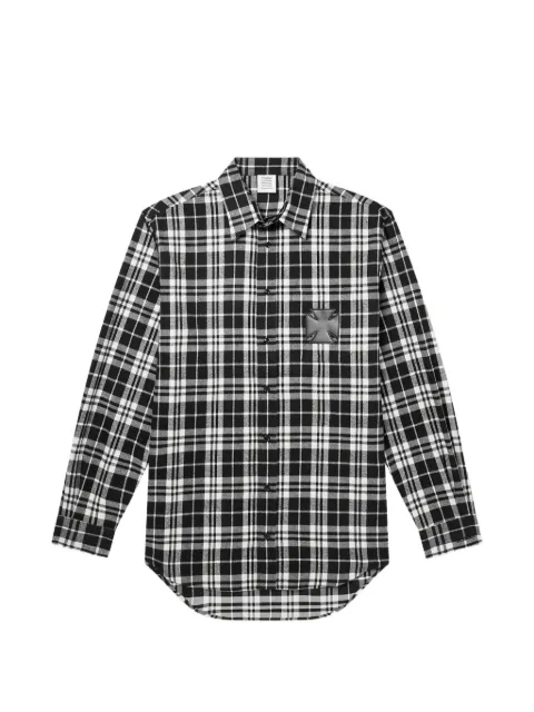 VETEMENTS checked shirt