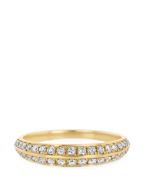 Lizzie Mandler Fine Jewelry Crescent diamond ring