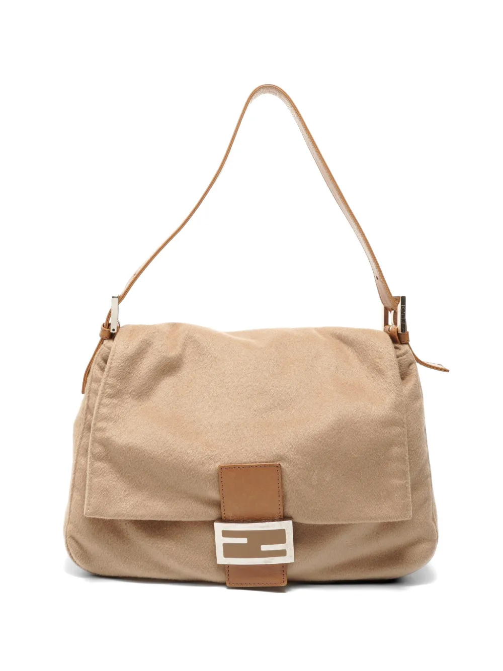 Fendi Pre-Owned 1997-2000s Mamma Baguette shoulder bag - Brown