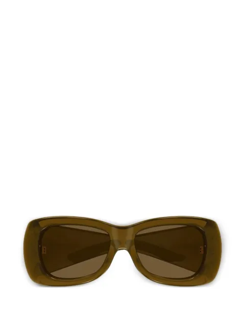 Saint Laurent Eyewear lentes de sol con armazón rectangular