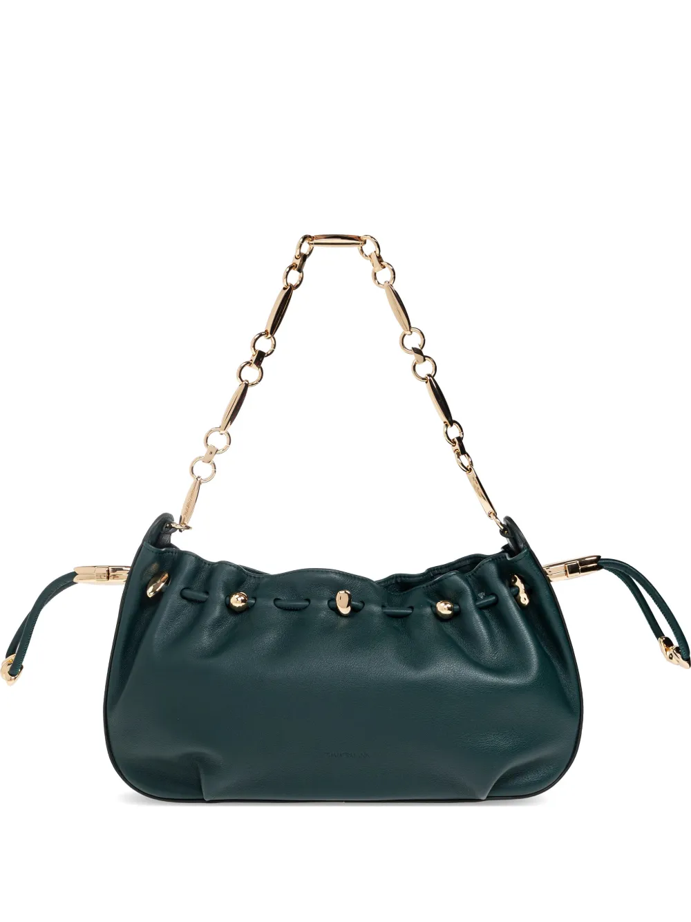 ZIMMERMANN Halcyon chain-link drawstring shoulder bag - Green