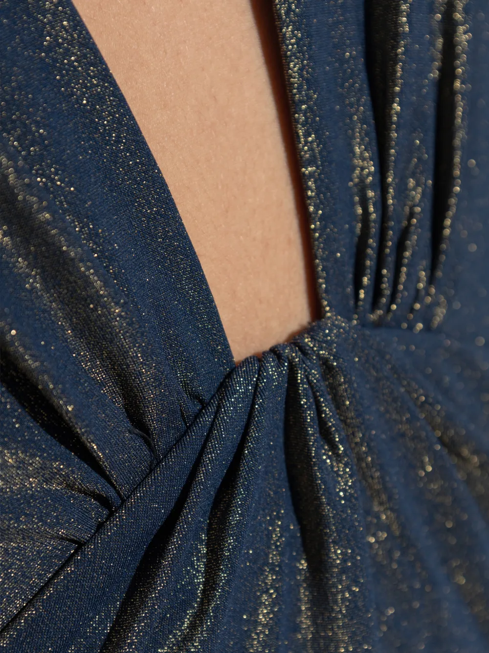 ZIMMERMANN Badpak met halternek en metallic-effect Blauw