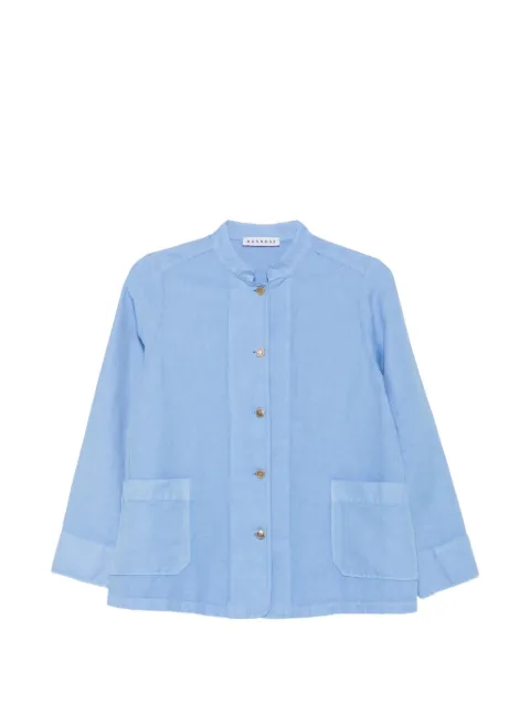 Rosso 35 mandarin-collar button-up jacket