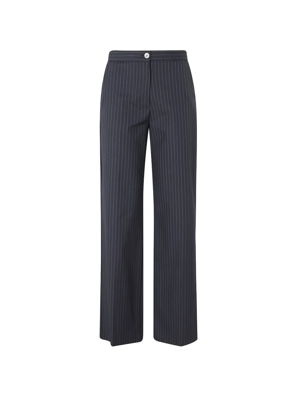 SOLOTRE pinstripe tailored trousers - Blu