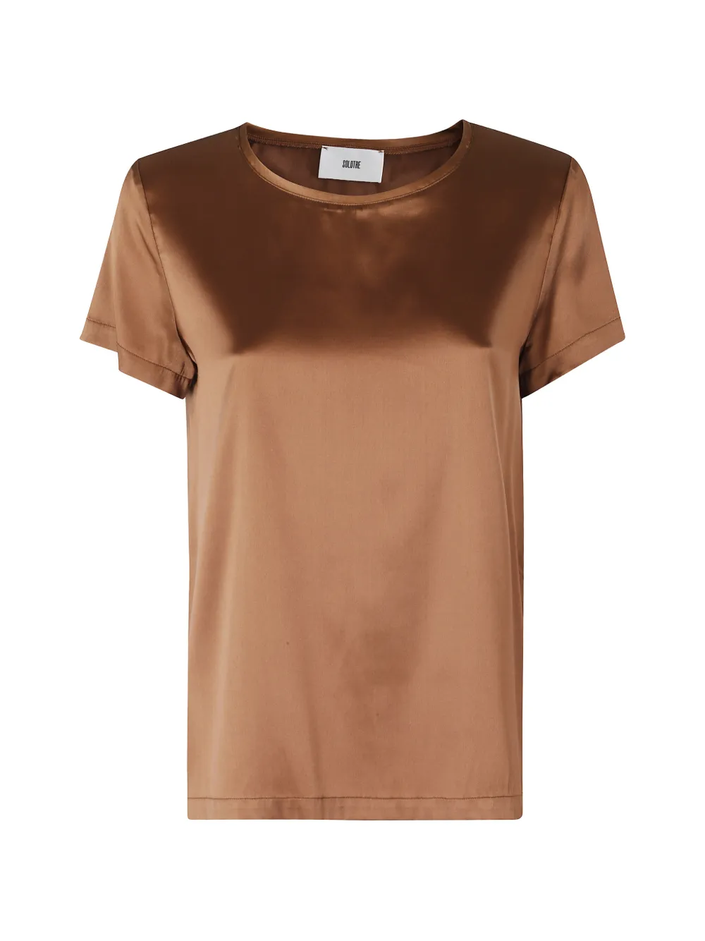 SOLOTRE short-sleeve T-shirt - Marrone
