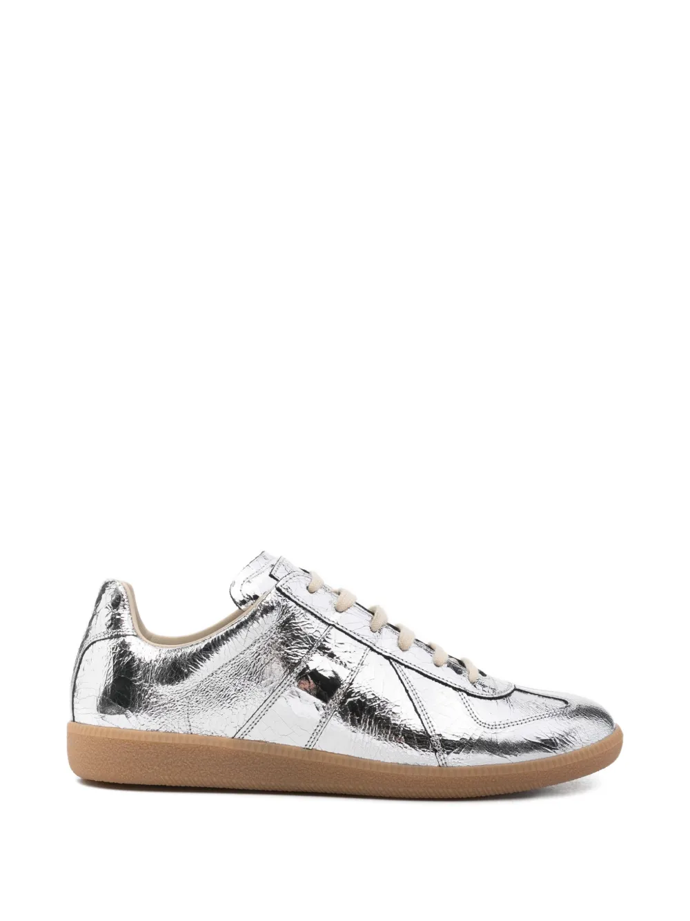 Maison Margiela metallic-effect sneakers - Argento