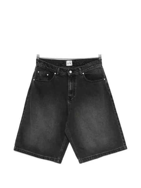 Arte Antwerp faded-effect five-pocket shorts