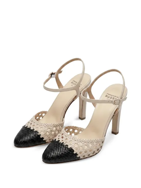 Francesco Russo crochet-knit sandals