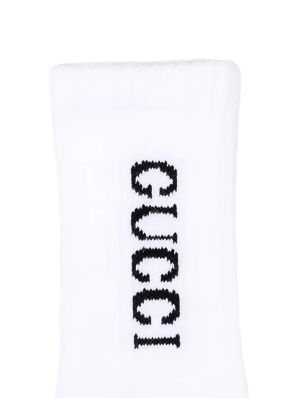 Gucci Kids Sokken met logoprint Wit