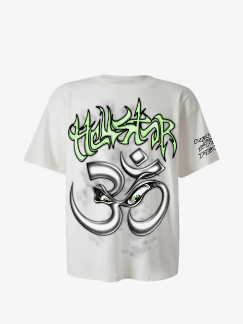 HELLSTAR graphic-print cotton T-shirt