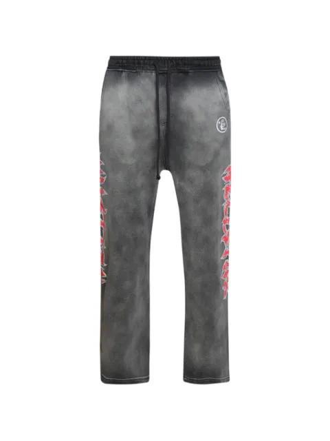 HELLSTAR Stars Shine graffiti-print track pants