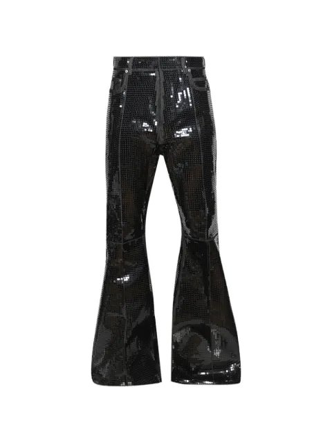 Rick Owens sequin-embellished jeans