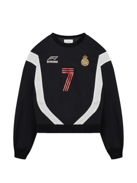 RHUDE Lago Soccer crewneck
