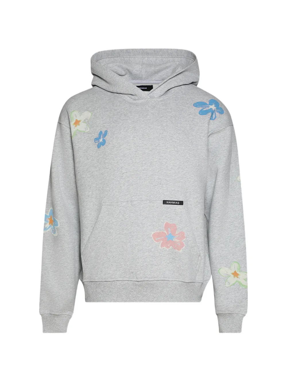 Nahmias Super Bloom floral-print hoodie - Grigio