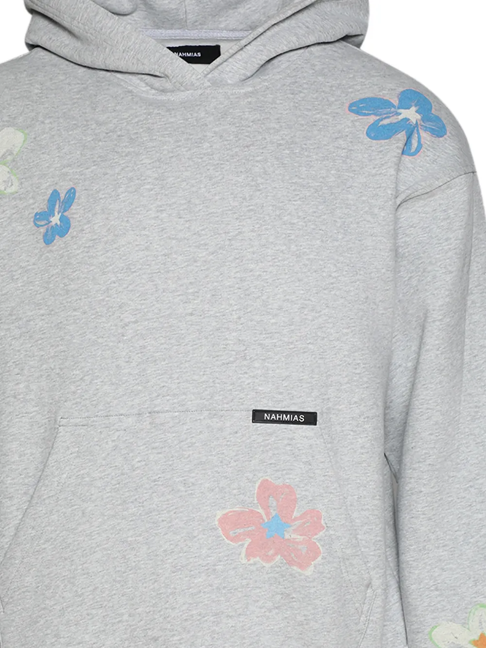 Nahmias Super Bloom hoodie met bloemenprint Grijs