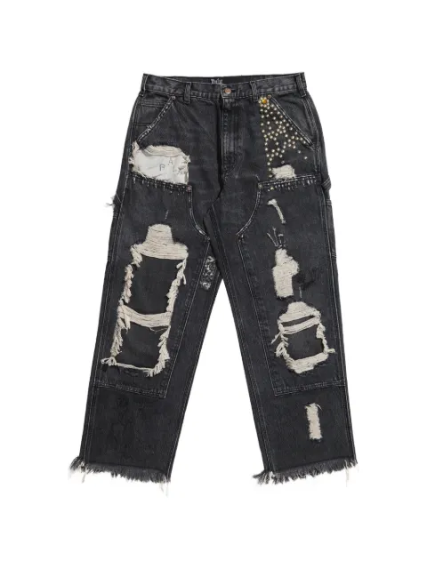 Paly Busted studded distressed jeans