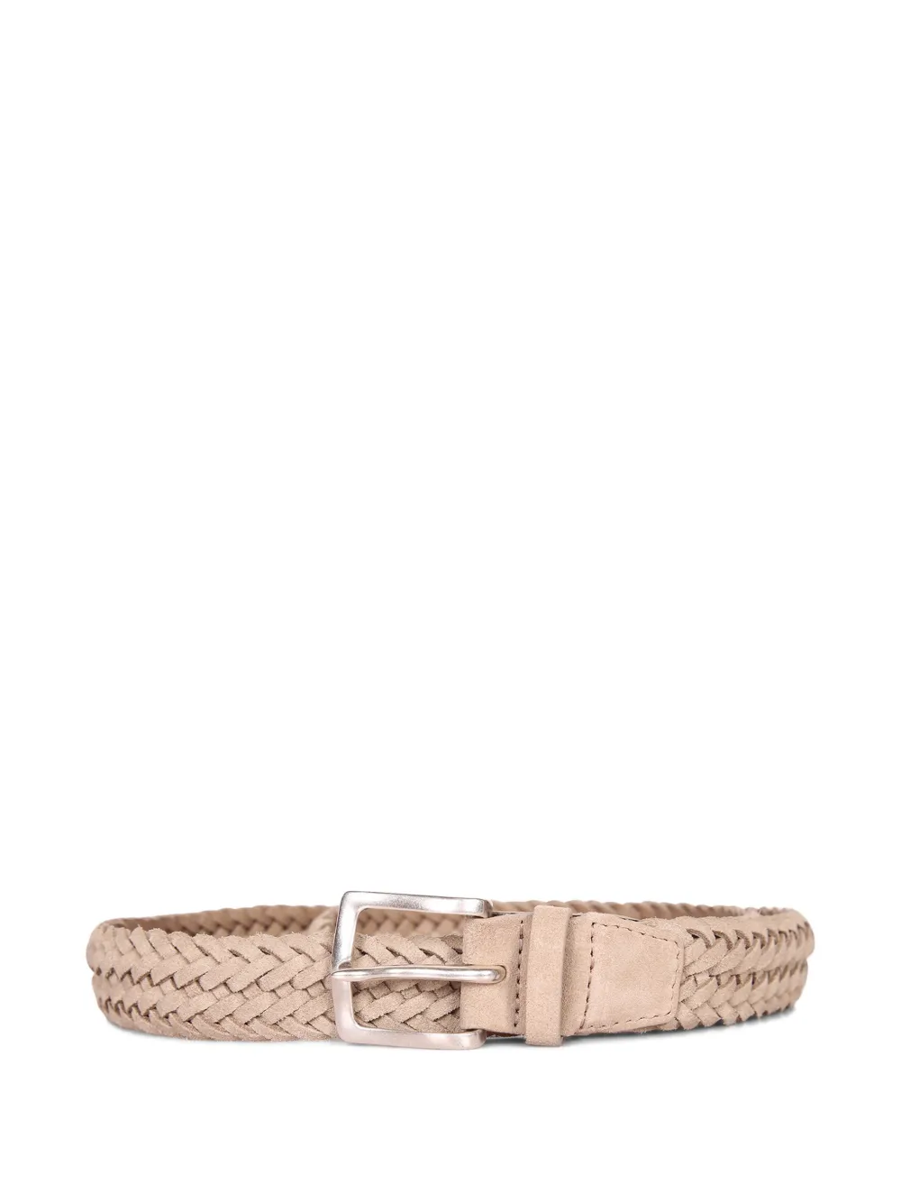 Orciani braided suede belt - Toni neutri