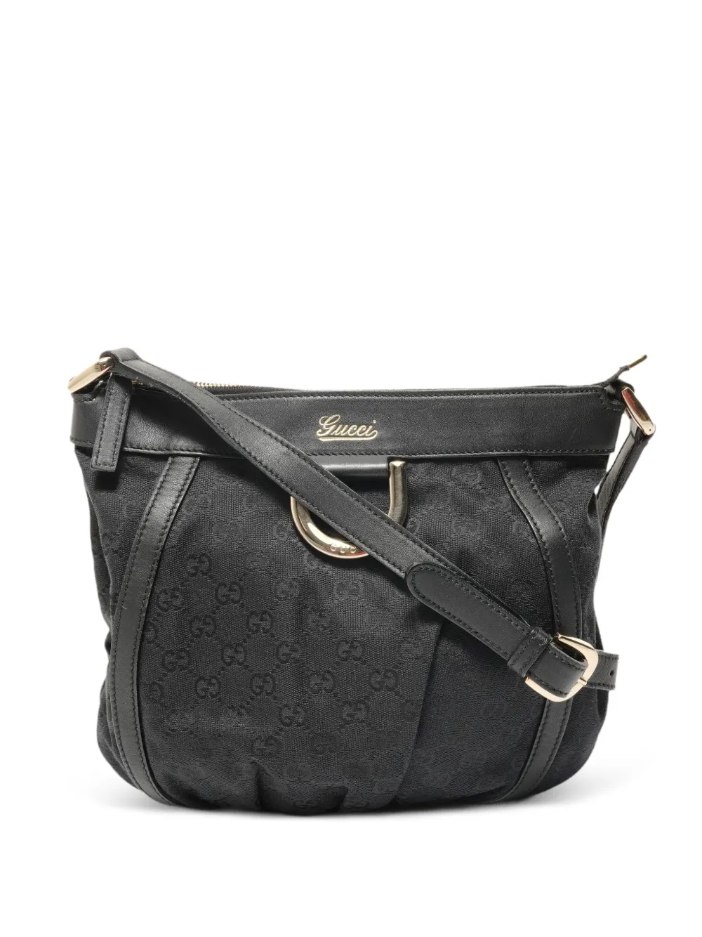 Gucci Pre-Owned 2000s GG Canvas Abbey shoulder bag - Nero
