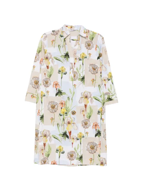 Caliban floral-print mini dress